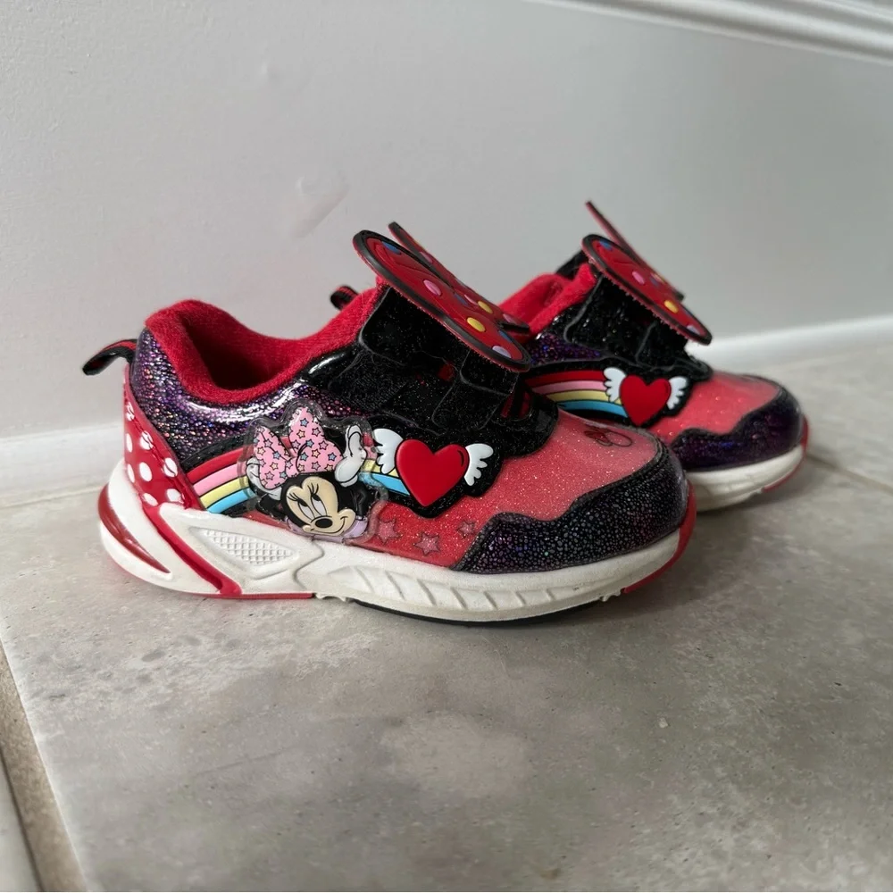 Disney Minnie Mouse Light Up Sneakers